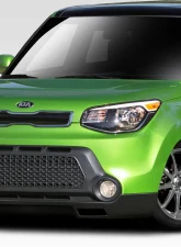 2015-2016 Kia Soul Duraflex Racer Front Lip - 1 Piece                                     - 113431 - Image 2