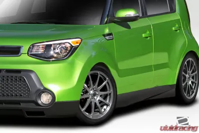 2015-2016 Kia Soul Duraflex Racer Side Skirts - 2 Piece - 113432