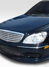 2003-2006 Mercedes S Class W220 Duraflex L Sport Front Lip Spoiler - 1 Piece ( Amg models only)                                     - 113437 - Image 2