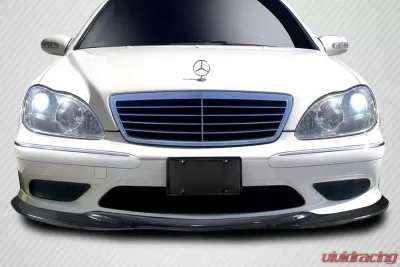 2003-2006 Mercedes S Class W220 Carbon Creations L Sport Front Lip Spoiler - 1 Piece ( Amg models only) - 113438