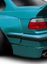 1992-1998 BMW 3 Series M3 E36 2DR Duraflex Circuit Rear Fender Flares - 2 Piece                                     - 113444 - Image 2