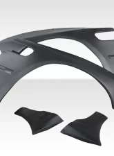 2001-2006 BMW M3 E46 Duraflex Circuit Front Fender Flares - 4 Piece                                     - 113449 - Image 3