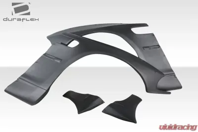 2001-2006 BMW M3 E46 Duraflex Circuit Front Fender Flares - 4 Piece - 113449