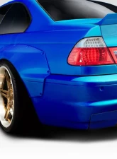 2001-2006 BMW M3 E46 Duraflex Circuit Rear Fender Flares - 2 Piece                                     - 113450 - Image 2