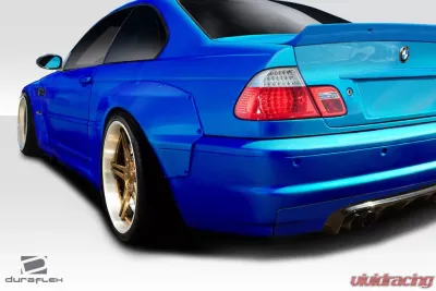 2001-2006 BMW M3 E46 Duraflex Circuit Rear Fender Flares - 2 Piece - 113450