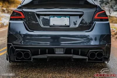 2015-2021 Subaru WRX STI Carbon Creations VRS Rear Diffuser - 3 Piece - 113472