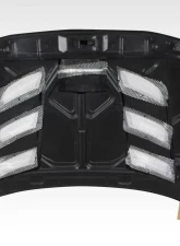 2001-2004 Toyota Tacoma Duraflex Viper Look Hood - 1 Piece                                     - 113475 - Image 6
