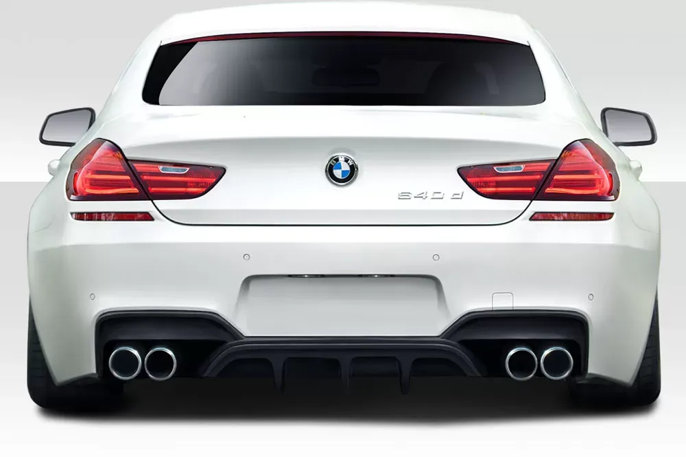 2011-2019 BMW 6 Series M6 F06 F12 F13 Duraflex AMK Rear Diffuser - 1 Piece - 113483