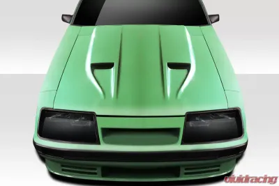 1983-1986 Ford Mustang Duraflex STM Hood - 1 Piece - 113485
