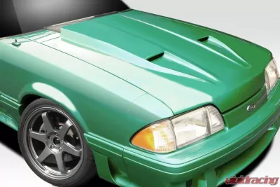 1987-1993 Ford Mustang Duraflex STM Hood - 1 Piece - 113486