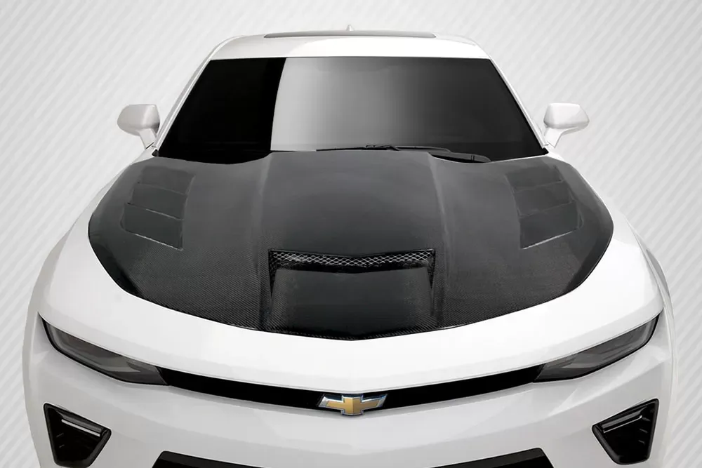 2016-2023 Chevrolet Camaro Carbon Creations TS-1 Hood - 1 Piece - 113488