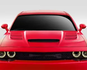 2008-2023 Dodge Challenger Duraflex Viper Look Hood - 1 Piece