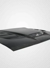 2008-2023 Dodge Challenger Carbon Creations Viper Look Hood - 1 Piece                                     - 113490 - Image 9
