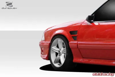 1987-1993 Ford Mustang Duraflex D1 Front Fenders - 2 Piece - 113494