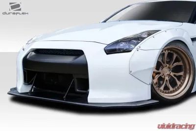 2009-2016 Nissan GT-R R35 Duraflex LBW Front Splitter - 1 Piece - 113506