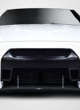 2009-2016 Nissan GT-R R35 Carbon Creations LBW Front Splitter - 1 Piece                                     - 113507 - Image 5