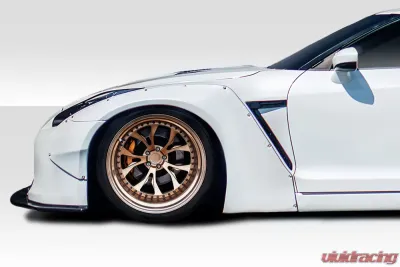 2009-2016 Nissan GT-R R35 Duraflex LBW Kit - 14 Piece - 113661