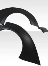 2009-2021 Nissan GT-R R35 Duraflex LBW Rear Fender Flares - 4 Piece                                     - 113509 - Image 4