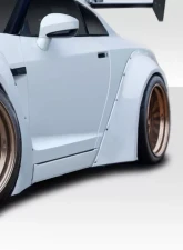 2009-2021 Nissan GT-R R35 Duraflex LBW Rear Fender Flares - 4 Piece                                     - 113509 - Image 2