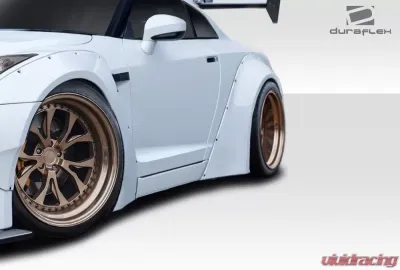2009-2021 Nissan GT-R R35 Duraflex LBW Rear Fender Flares - 4 Piece - 113509
