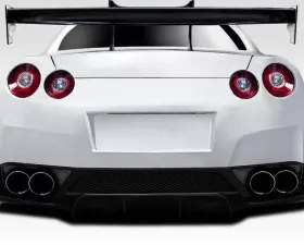 2009-2016 Nissan GT-R R35 Duraflex LBW Rear Diffuser / Splitters - 3 Piece