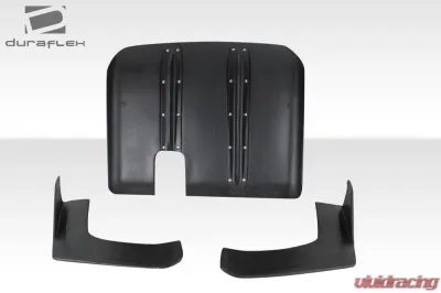 2009-2016 Nissan GT-R R35 Duraflex LBW Rear Diffuser / Splitters - 3 Piece - 113510