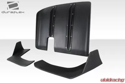 2009-2016 Nissan GT-R R35 Duraflex LBW Rear Diffuser / Splitters - 3 Piece - 113510