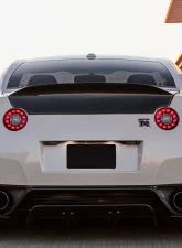 2009-2016 Nissan GT-R R35 Carbon Creations LBW Rear Diffuser / Splitters - 3 Piece                                     - 113511 - Image 2