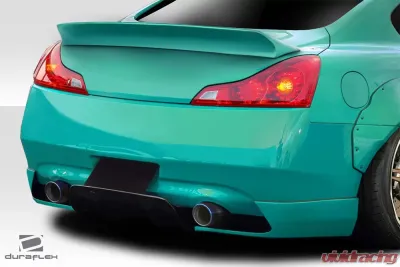 2008-2015 Infiniti G37 | Q60 Duraflex LBW Rear Diffuser - 3 Piece - 113532