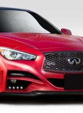 2014-2023 Infiniti Q50 Duraflex Impulse Front Bumper - 1 Piece                                     - 113536 - Image 2