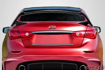 2014-2023 Infiniti Q50 Carbon Creations Impulse Rear Wing Spoiler - 1 Piece - 113540