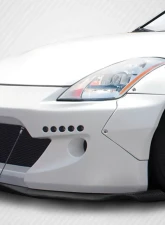 2003-2008 Nissan 350Z Z33 Carbon Creations RBS Front Splitter - 1 Piece                                     - 113543 - Image 2