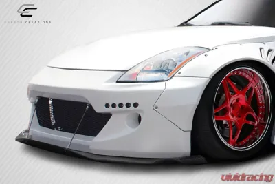 2003-2008 Nissan 350Z Z33 Carbon Creations RBS Front Splitter - 1 Piece - 113543