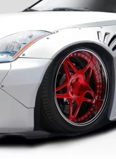 2003-2008 Nissan 350Z Z33 Duraflex RBS Front Fender Flares - 2 Piece                                     - 113544 - Image 2