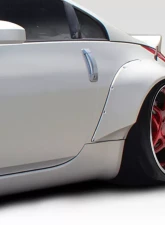 2003-2008 Nissan 350Z Z33 Duraflex RBS Rear Fender Flares - 2 Piece                                     - 113545 - Image 2