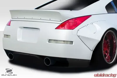 2003-2008 Nissan 350Z Z33 Duraflex RBS Rear Diffuser - 3 Piece - 113546