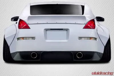 2003-2008 Nissan 350Z Z33 Carbon Creations RBS Rear Diffuser - 3 Piece - 113547