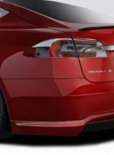 2012-2016 Tesla Model S Duraflex UTech Rear Diffuser - 1 Piece                                     - 113554 - Image 2