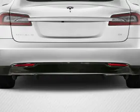 2012-2016 Tesla Model S Carbon Creations UTech Rear Diffuser - 1 Piece