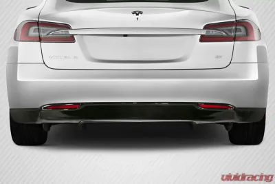 2012-2016 Tesla Model S Carbon Creations UTech Rear Diffuser - 1 Piece - 113555