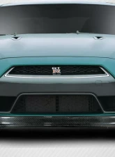 2012-2016 Nissan GT-R R35 Carbon Creations HK Front Lip Spoiler - 1 Piece                                     - 113557 - Image 5