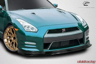 2012-2016 Nissan GT-R R35 Carbon Creations HK Front Lip Spoiler - 1 Piece - 113557