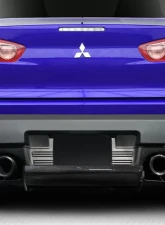 2008-2015 Mitsubishi Lancer Evolution 10 Carbon Creations VR-S Rear Diffuser - 1 Piece                                     - 113561 - Image 5