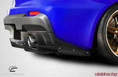 2008-2015 Mitsubishi Lancer Evolution 10 Carbon Creations VR-S Rear Diffuser - 1 Piece - 113561
