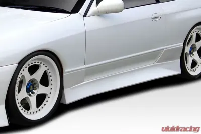 1989-1994 Nissan Skyline R32 2DR Duraflex V-Speed Side Skirts - 2 Piece - 113563