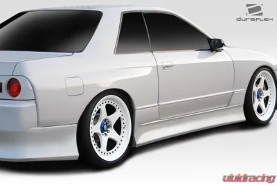 1989-1994 Nissan Skyline R32 2DR Duraflex V-Speed Side Skirts - 2 Piece - 113563