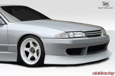 1989-1994 Nissan Skyline R32 2DR / 4DR Duraflex Type U Front Bumper - 1 Piece - 113567