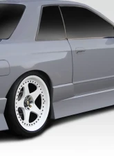 1989-1994 Nissan Skyline R32 2DR Duraflex Type U Side Skirts - 2 Piece                                     - 113568 - Image 2