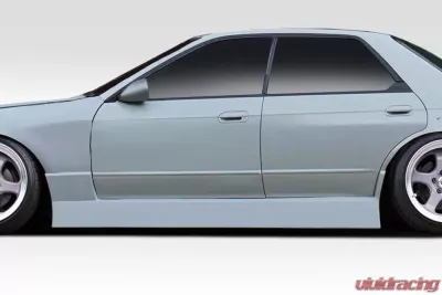 1989-1994 Nissan Skyline R32 4DR Duraflex Type U Side Skirts - 2 Piece - 113570