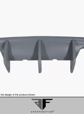2014-2020 BMW 4 Series F32 AF-1 Wide Body Rear Diffuser ( GFK ) - 4 Piece (S) ( Must be used with Couture M4 Look Rear Bumper )                                     - 113585 - Image 4